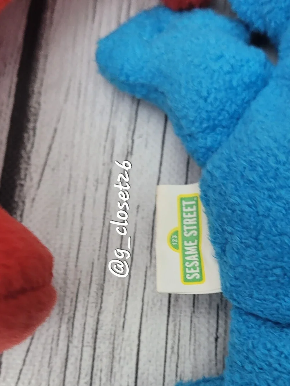 Sesame Street Elmo & Cookie Monster Plush Coin Purse Duo